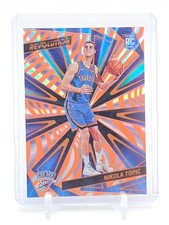 NIKOLA TOPIC 2024-25 REVOLUTION ROOKIE SUNBURST /75 #133 THUNDER Q5194