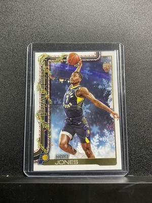 2025-26 Topps Holiday Kam Jones #H198 Rookie Indiana Pacers