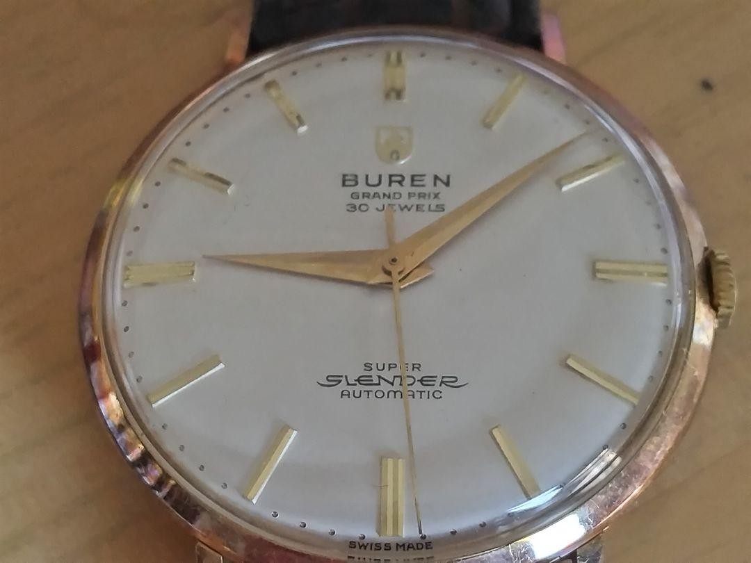 Buren Grand Prix ⁄ Super Slender Vintage Watch Swiss Made BUREN