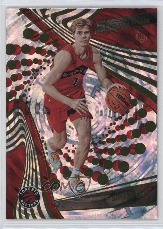 2023-24 Panini Revolution Rookies Fractal Gradey Dick #110 rw6