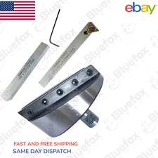 100mm Fly Cutter 3/4" Shank Head 1/2" Slot - Inc 2 cutters Carbide & M2 HSS