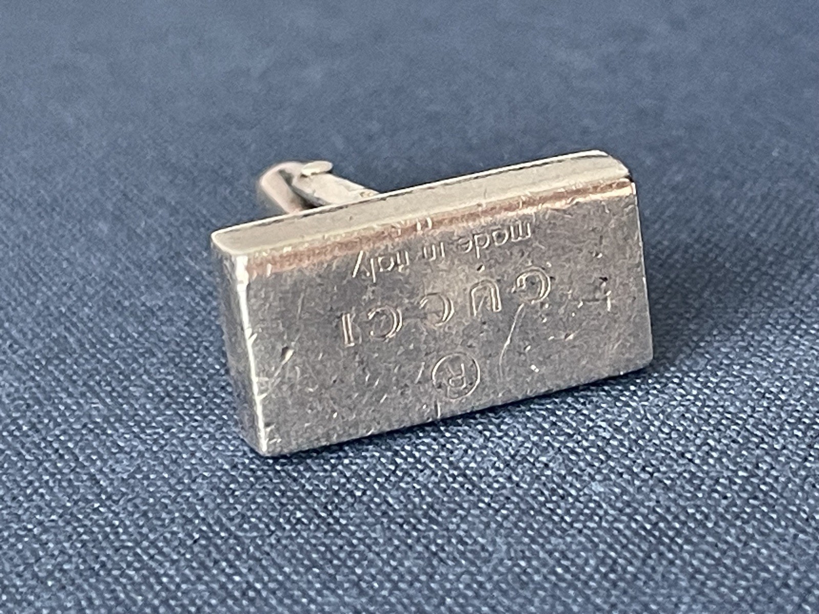 Gucci Cufflinks Solid 925 sterling silver Rectang… - image 5