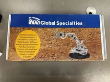 Global Specialties R700 Vector Robotic Arm, Programmable, 18" Arm Length, 14" Ar