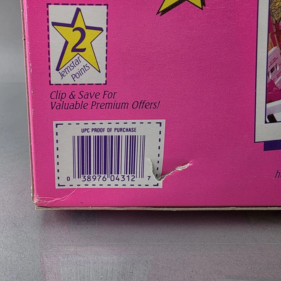 1986 JEM & THE HOLOGRAMS Studio Set VIDEO MADNESS Workout Playset Hasbro SEALED - Image 4 of 4