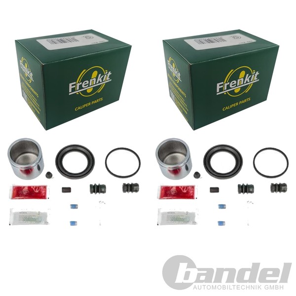 2X Frenkit Reparatursatz Bremssattel Vorne Passend FüR Land Rover Freelander-image