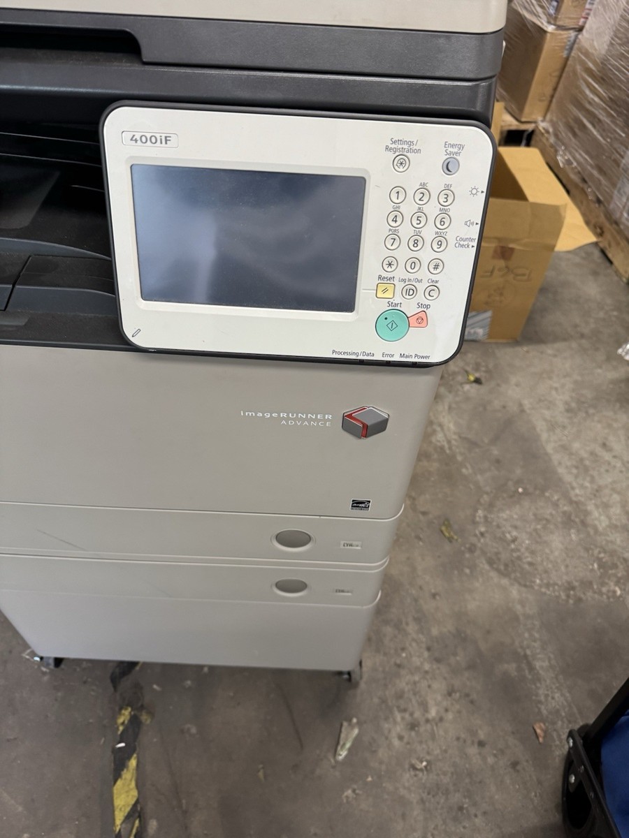 Canon IR 400IF Copier/Print/ Fax, Black And White,2 Tray, 40ppm | eBay