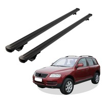 DachträGer Passend FüR Volkswagen Touareg Ab Baujahr 2003-2009 V1 In Schwarz