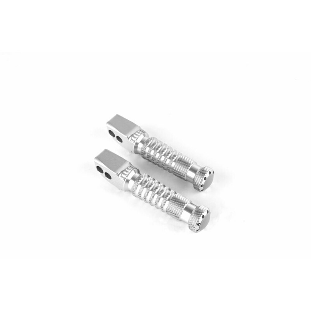 Free Shipping Gilles Tooling Sport Footpegs For Rider, Silver For Motorcycle