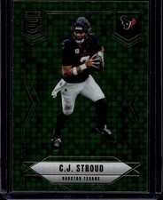 2025 Donruss Elite #53 C.J. Stroud Green Disco