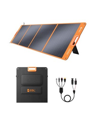 EBL ESP-200 ポータブルソーラーパネル EBL 200W Portable Solar Panel for Power Station, Waterproof IP65