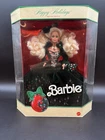 Vintage Holiday Special Edition Barbie Doll Mattel 1991 Green Velvet Dress NIB