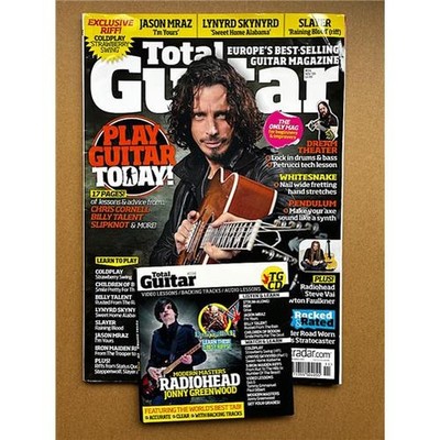 SOUNDGARDEN TOTAL GUITAR #194 MAGAZINE NOVEMBER 2009 - CHRIS CORNELL COVER AND F