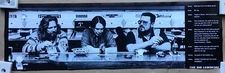 The Big Lebowski Character Bowling Alley Dialogue Poster