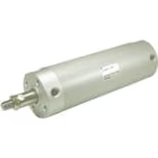 Speedaire Ncdgba32-1400 Air Cylinder, 32 Mm Bore, 14 In Stroke, Round Body