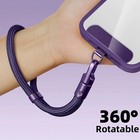 Portable Mobile Phone Hand Wrist Strap Nylon Colorful Anti-Fall Lanyard with Tet