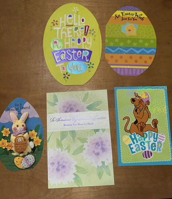 ASSORTED EASTER GREETINGS CARDS WITH ENVELOPES HALLMARK,AMERICAN GREETINGS NEW