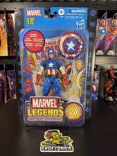 Marvel Legends Captain America 20th Anniversary 6 Figure New & Sealed Hasbro