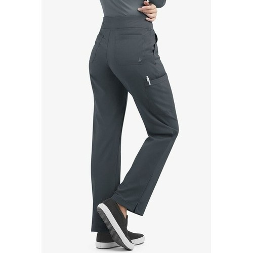 Easy STRETCH Sienna Women's 5-Pocket Sport Yoga Scrub Pants size XS PETITE - Picture 2 of 2