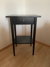 2 x Nachttische Ikea Hemnes Braun/Schwarz Nachtschrank 1 Schublade