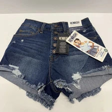 Rewash Brand The Riley Comfort Stretch High Rise Jean Shorts NWT Size 0/24
