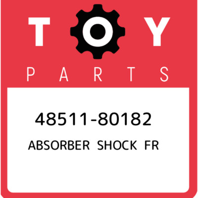 48511-80182 Toyota Absorber shock fr 4851180182, New Genuine OEM  