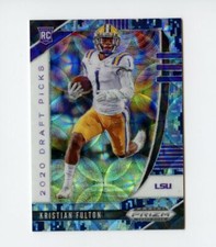 C522 KRISTIAN FULTON RC 2020 PRIZM DRAFTSNAKE SKIN REFRACTOR 7/25 #158 LSU