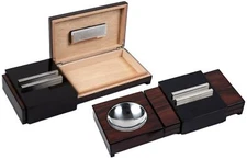 Sliding Ashtray with Hidden Humidor - Prestige Import Group