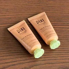 x2 Pixi Beauty - Peel & Polish Resurfacing Concentrate, 0.5 Fl Oz/15 mL