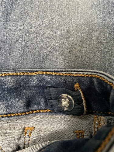 Girls Size 7 JUMPING BEANS Adventure Jean Faded Whiskers-Effect Ankle Jeggings - Picture 15 of 16