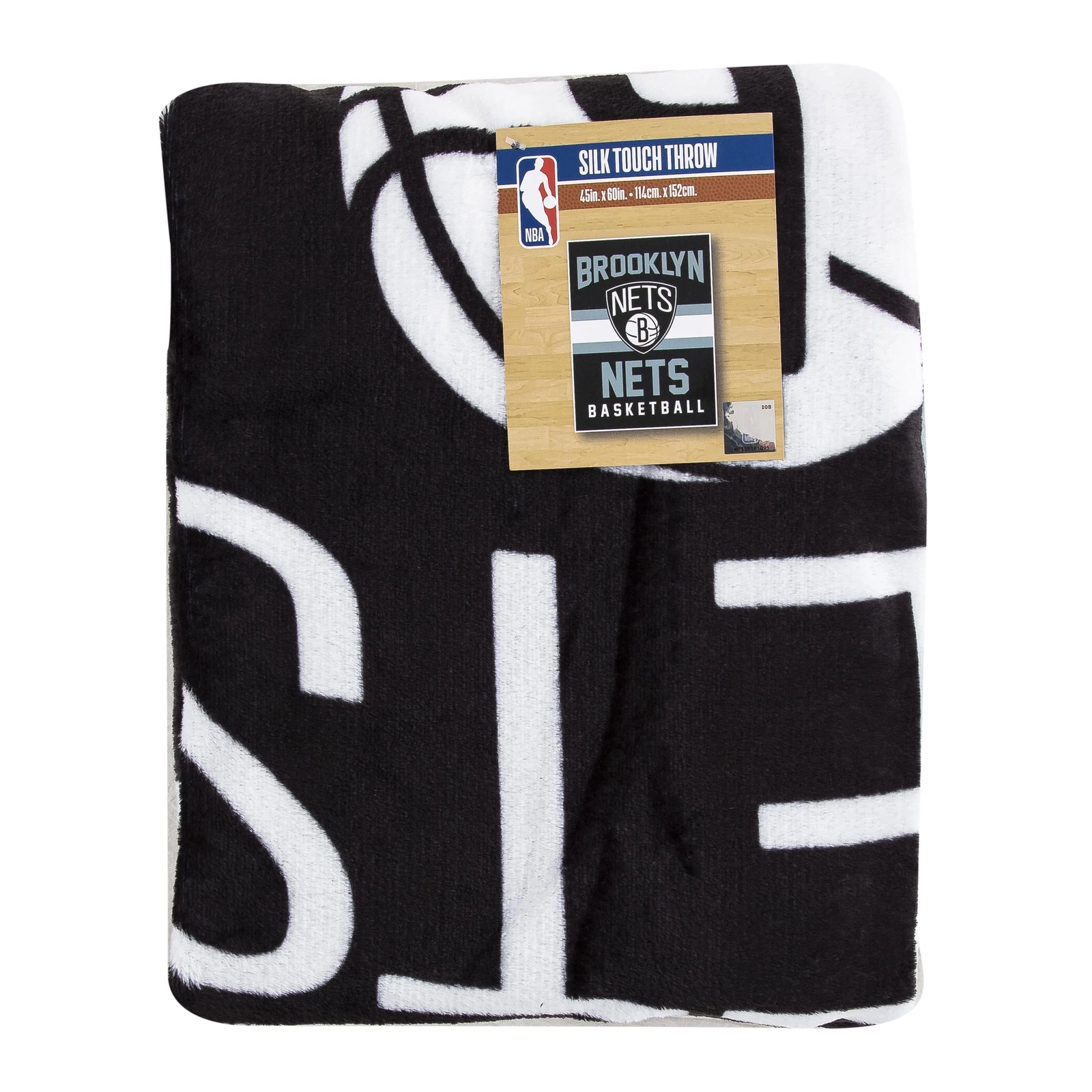 Northwest Brooklyn Nets "Singular" Silk Touch Throw Blanket