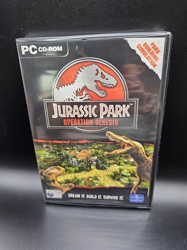 Jurassic Park Operation Genesis PC New and Sealed, Super Rare