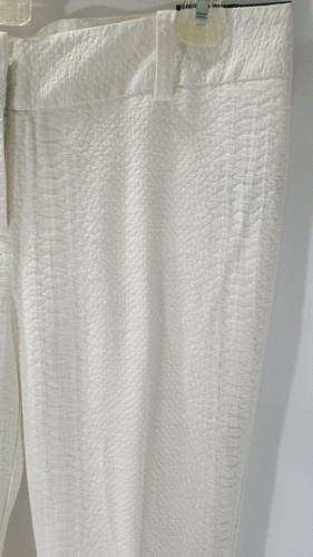 Worthington Womens White Dress Pants Size 4 Off White Snake Retail $48 - Picture 2 of 8