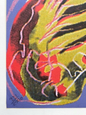 ANDY WARHOL RARE 1986 LMT EDT LRG FINE ART LITHOGRAPH PRINT