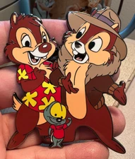 PIN CHIP & DALE RESCUE RANGERS ZIPPER 3 JUMBO FANTASY