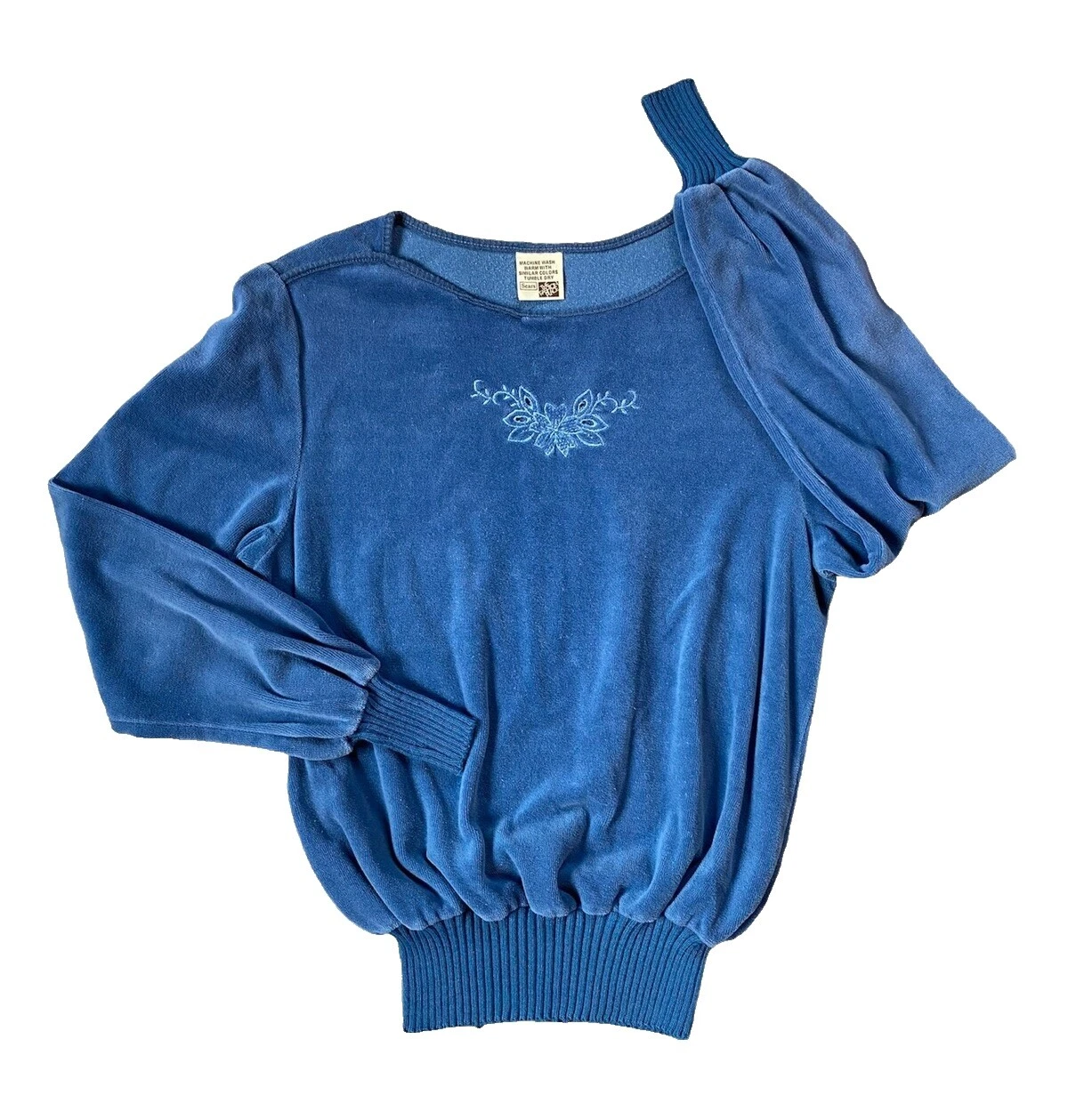 Camisetas Vintage de terciopelo de discoteca para Mujeres