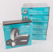 Lot of 6 Sawyers Rototray 100 Slide Tray, Sealed, NOS