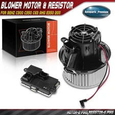 HVAC Heater Blower Motor Resistor Kit for Mercedes-Benz C300 C350 C63 AMG E350