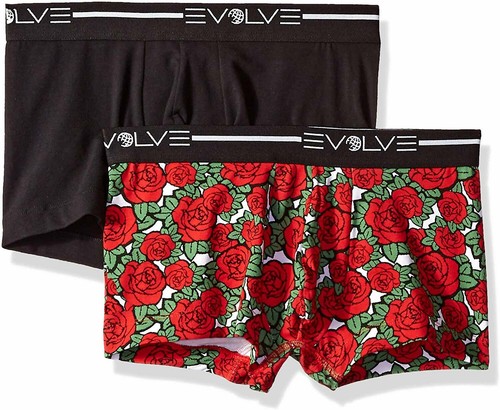Evolve Men s Cotton Stretch No Show Trunk Underwear Multipack EBay