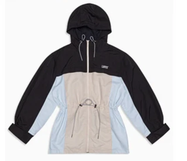 Womens colorblock best sale windbreaker