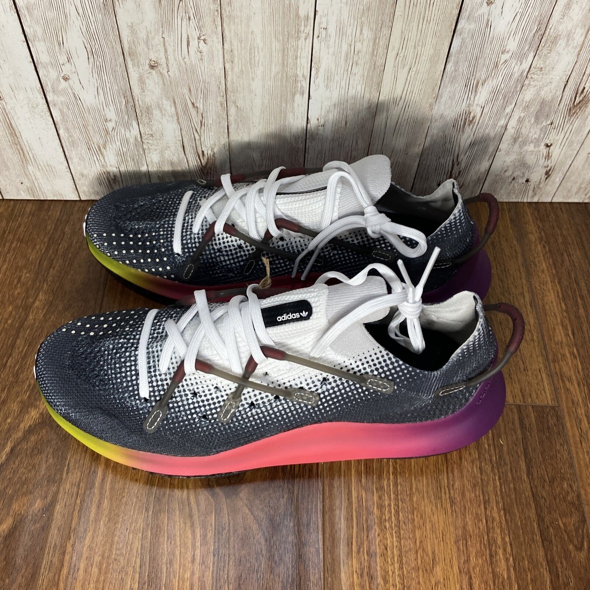 Adidas 4D Fusio Running Shoes White / Ultra Purple / Black 