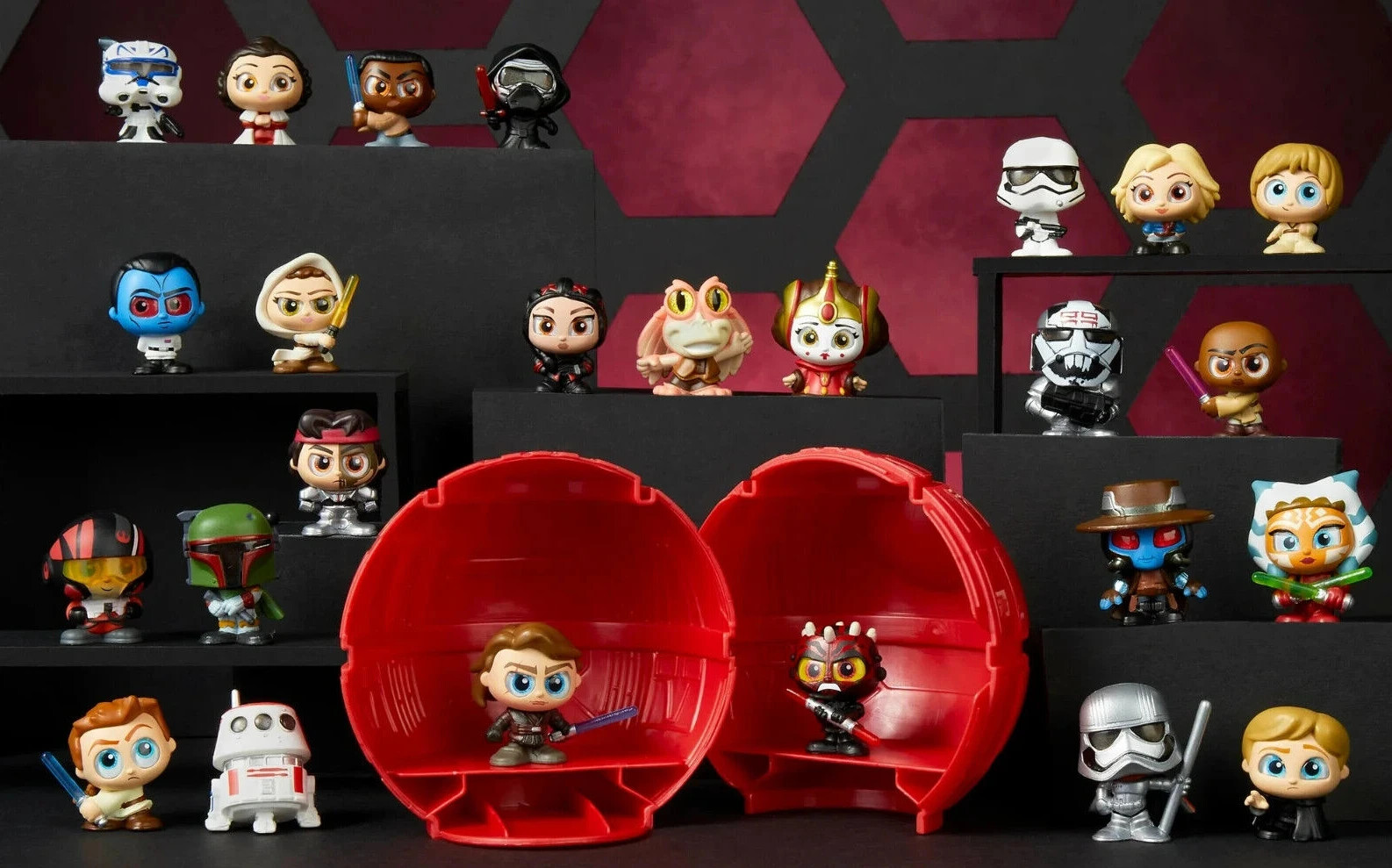 Disney Doorables Star Wars Galaxy Peek Series 2 YOU PICK Your COMMON