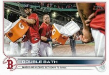2022 Topps Series 1 Base #229 Double Bath Boston Red Sox