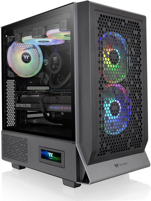 Ceres 300 Tempered Glass ARGB Mid Tower E-ATX Case Black Edition, CA-1Y2-00M1WN-