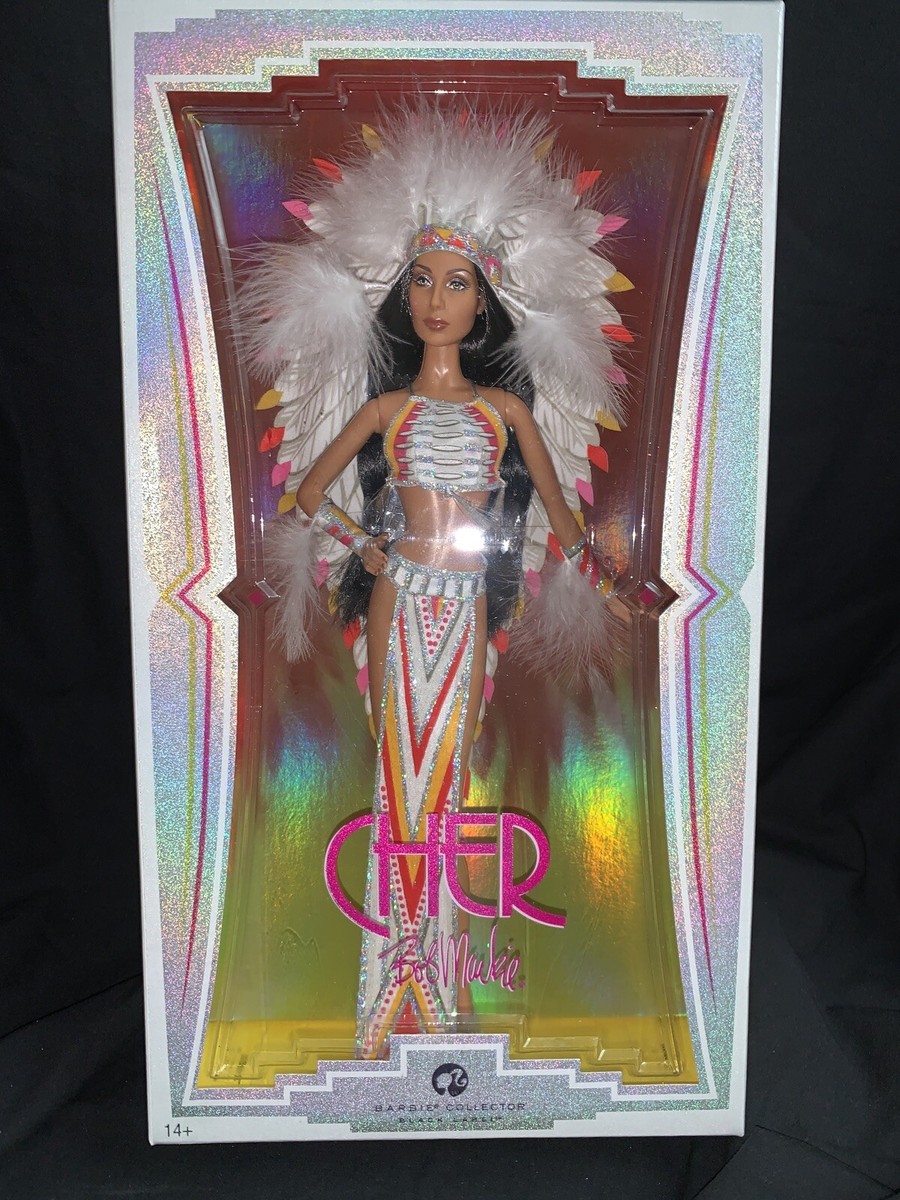 Vintage 2007 Cher Indian Half Breed by Bob Mackie Black Vintage 2007 Cher Indian Half Breed by Bob Mackie Black