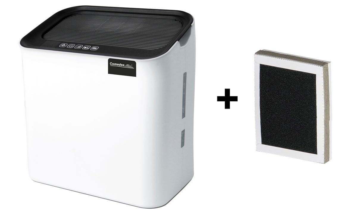 Humidificador de aire y purificador Hildegard LW 360+ filtro resp. HEPA/carbon