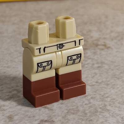 LEGO Safari Pants LEGS Cargo Utility Front Pockets Brown Boots Unisex Girl Boy