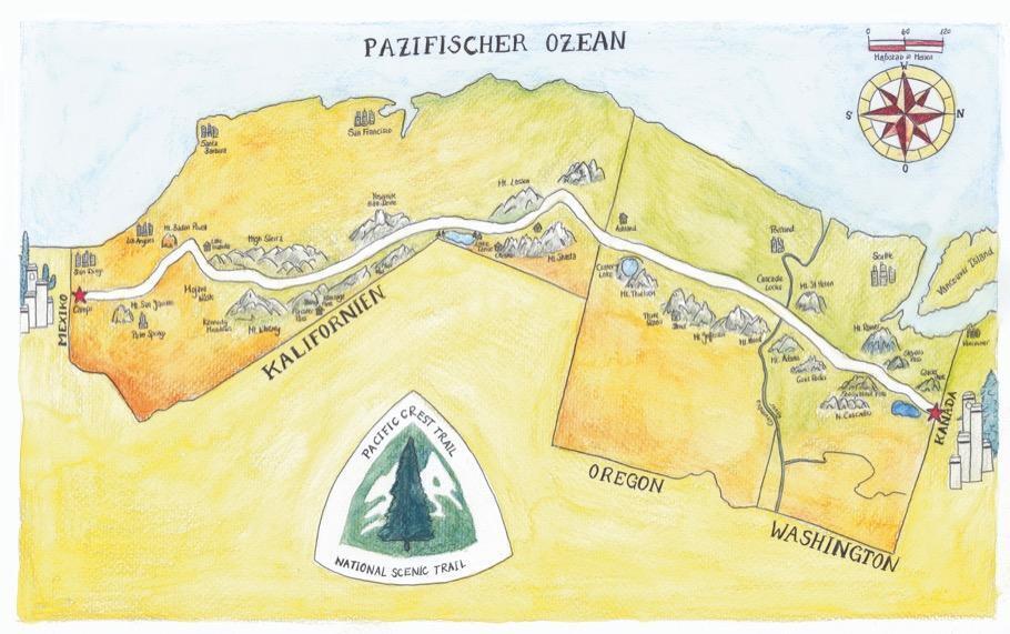 Thumbnail - Traum Und Abenteuer Pacific Crest Trail | Alexander Hormann | Buch |