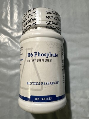Biotics Research:B6 Phosphate Biologically Active Form of Vitamin B6. Exp:11/25