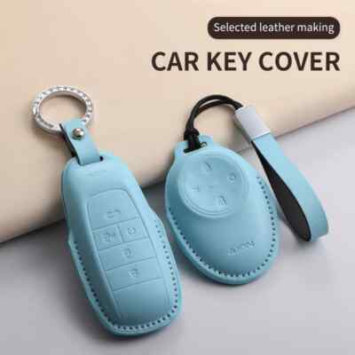Premium PU Leather Car Key Case Cover For Aion S V Y LX GM8 GA6 SGS7 GS5 J14 J16