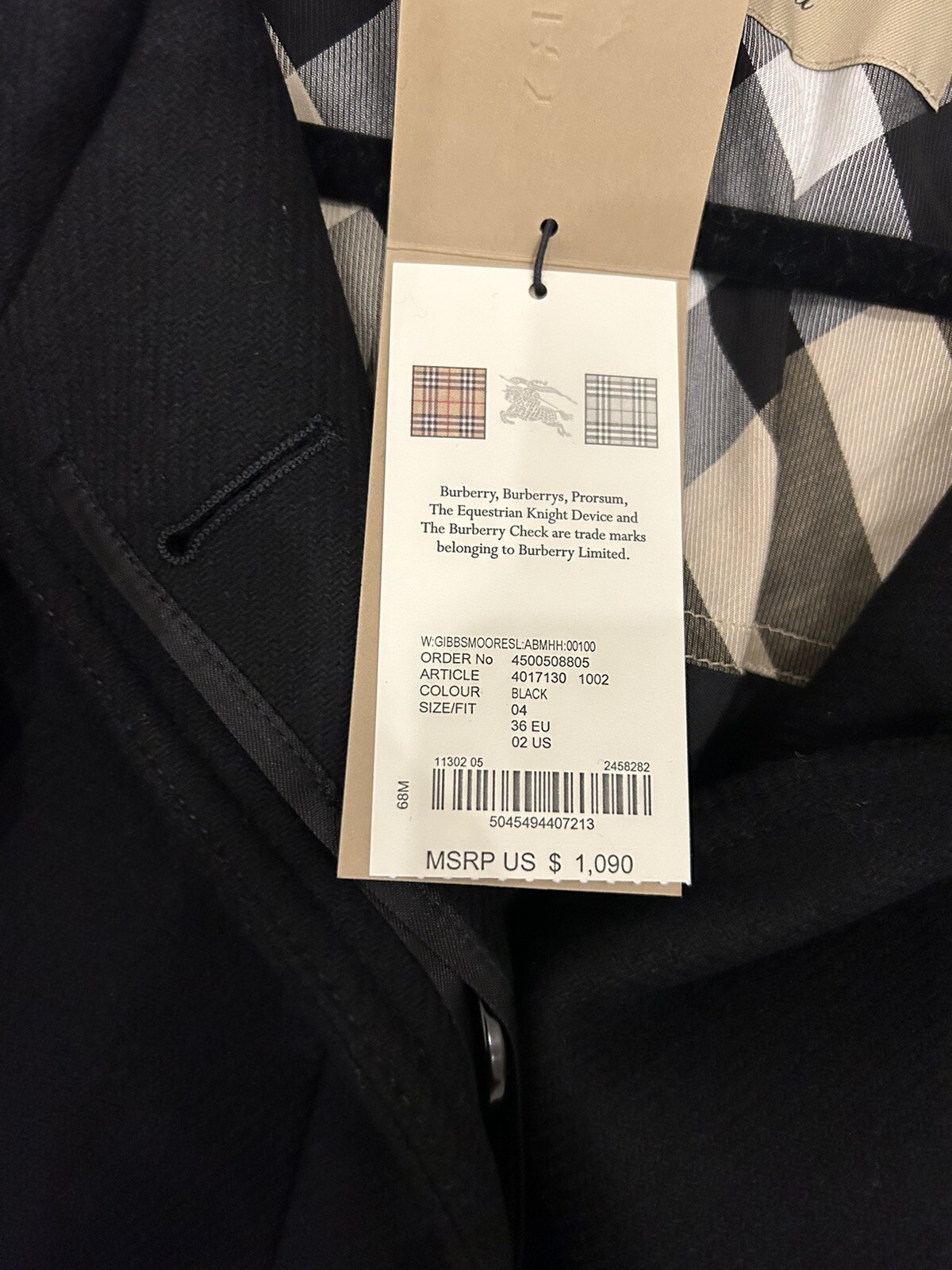 Burberry Women’s Gibbsmoore Coat - Size 02US image 6